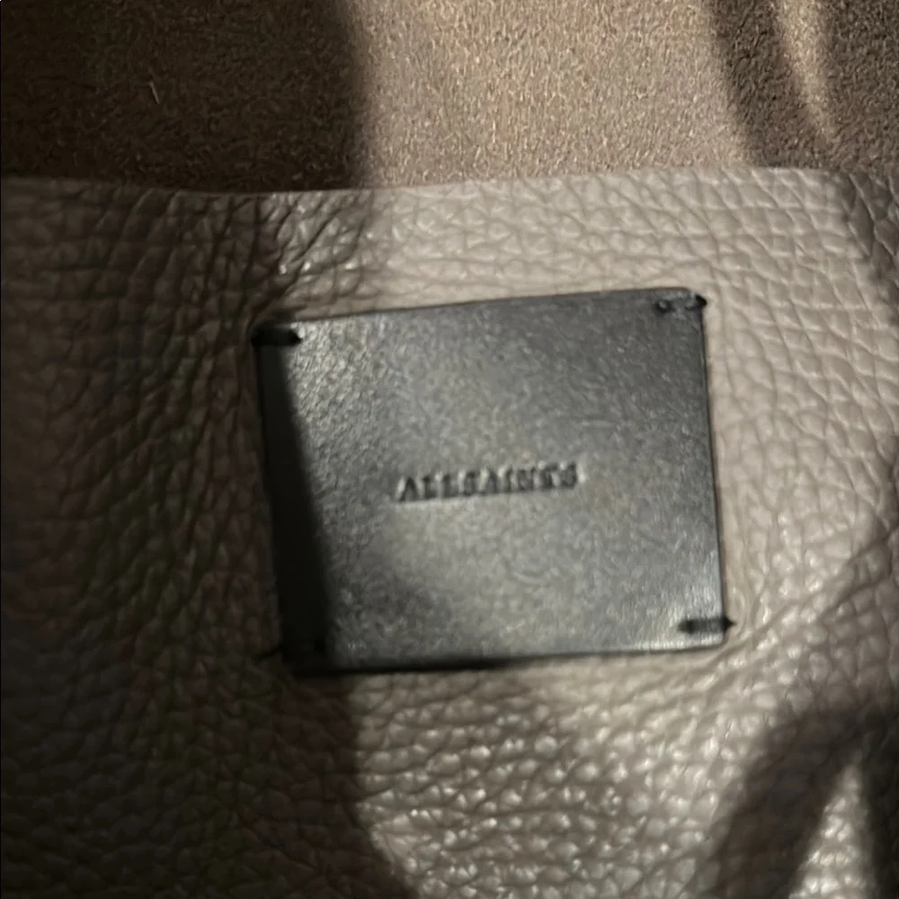 All Saints Gray Hobo Bag - Picture 3 of 8